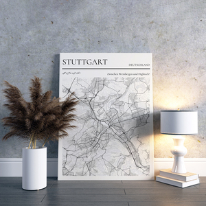 Crea la tua mappa di Stoccarda: tra vigneti e tecnologia!