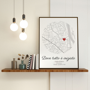 Crea la tua Mappa d'Amore: Personalizza un Ricordo Indimenticabile
