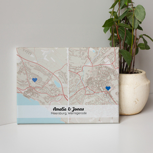 Crea la Tua Mappa Personalizzata per Ricordi di Coppia - Ideale come Regalo Romantico