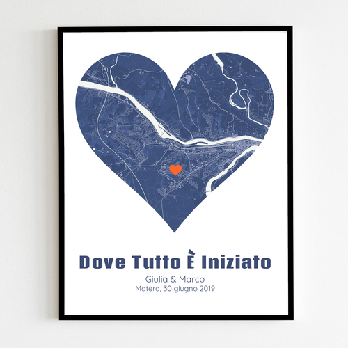 Crea la tua mappa cuore: Passau, "Dove tutto è iniziato" per celebrare il vostro amore