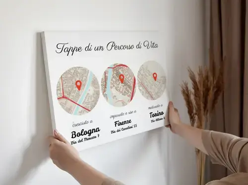 Mappa personalizzata dei momenti di vita