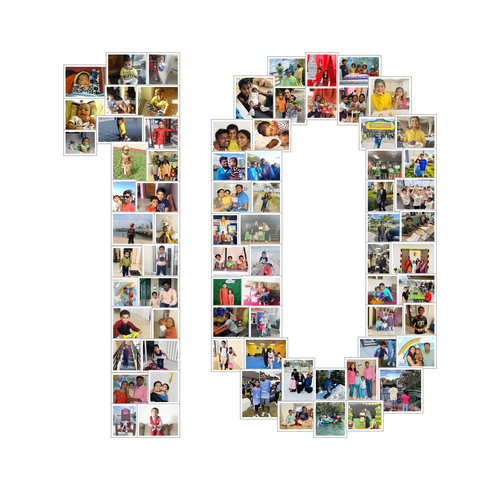Foto del cliente Rajani per la recensione Fotocollage come download