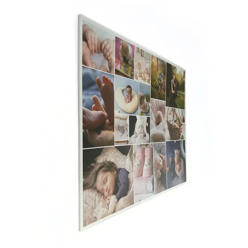 Fotocollage su pannello in schiuma rigida: Vista totale